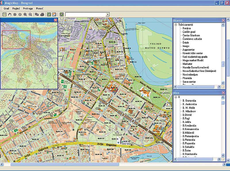 turisticka mapa srbije. mapa većih gradova Srbije,