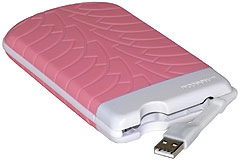 (Klik za uvećanje: JPEG, 20 KB) Freecom ToughDrive Pink