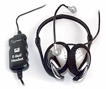 (Klik za uvećanje: JPEG, 45 KB) Gembird USB Headset