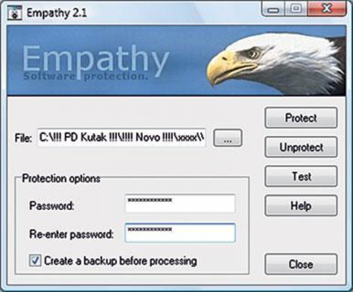 Password options. Postcardware. Empathy2 =>. Postcardware примеры приложении. Protection.exe.